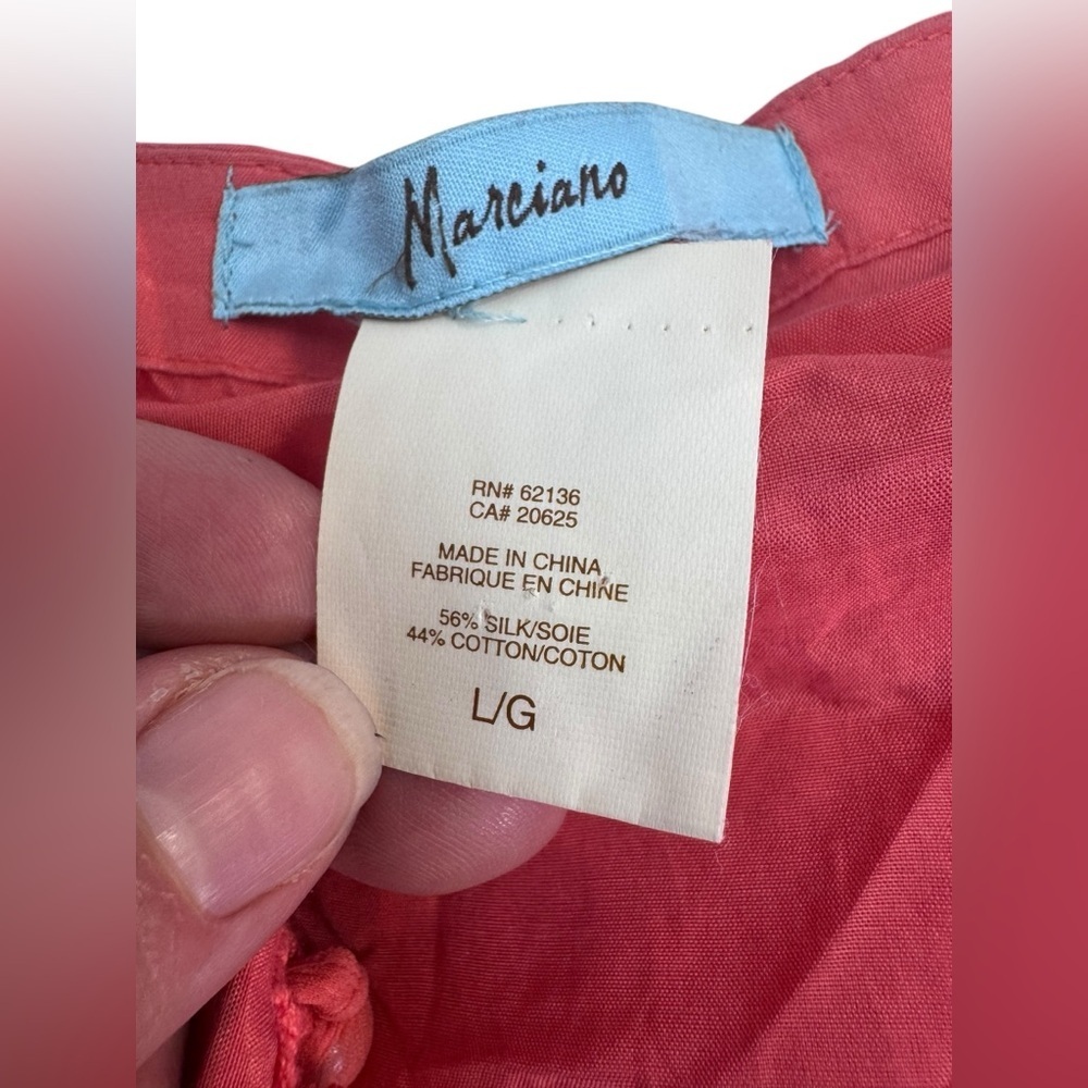 Marciano.  Coral V-Neck Top - Picture 9 of 12